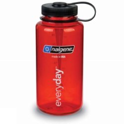 Nalgene Wide Mouth Tritan Bottle 1 Ltr Red